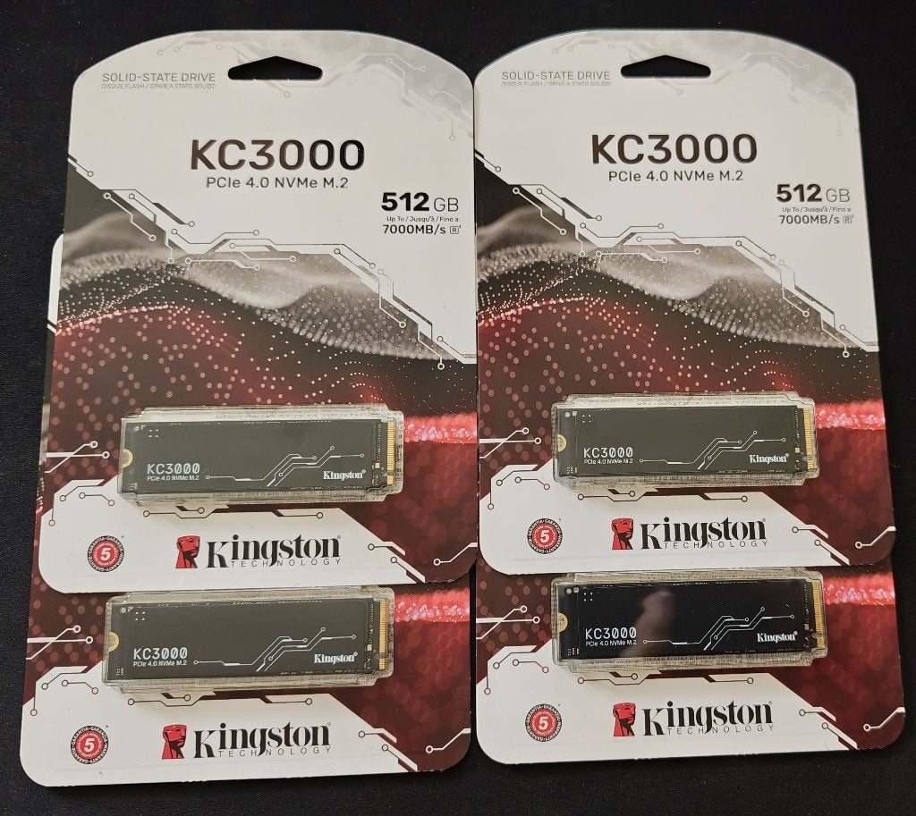 Kingston KC3000 512GB NVME samen of apart, Informatique & Logiciels, Neuf, Enlèvement ou Envoi, 512GB, SSD