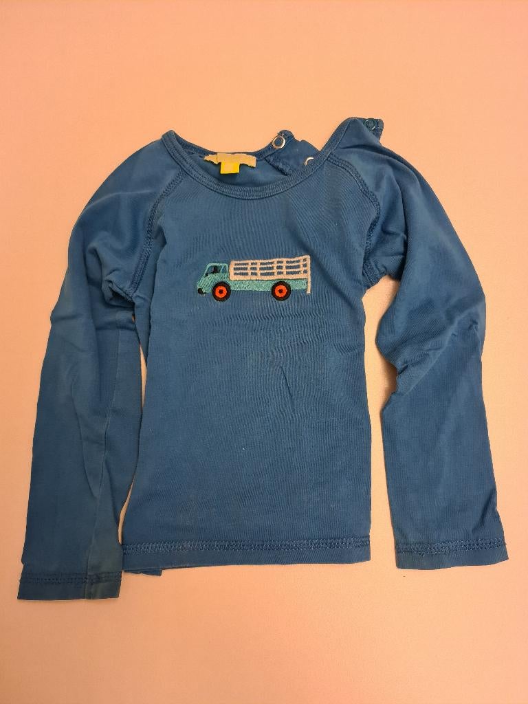t-shirt met vrachtwagen Mt 86, Enfants & Bébés, Vêtements de bébé | Taille 86, Enlèvement, Comme neuf