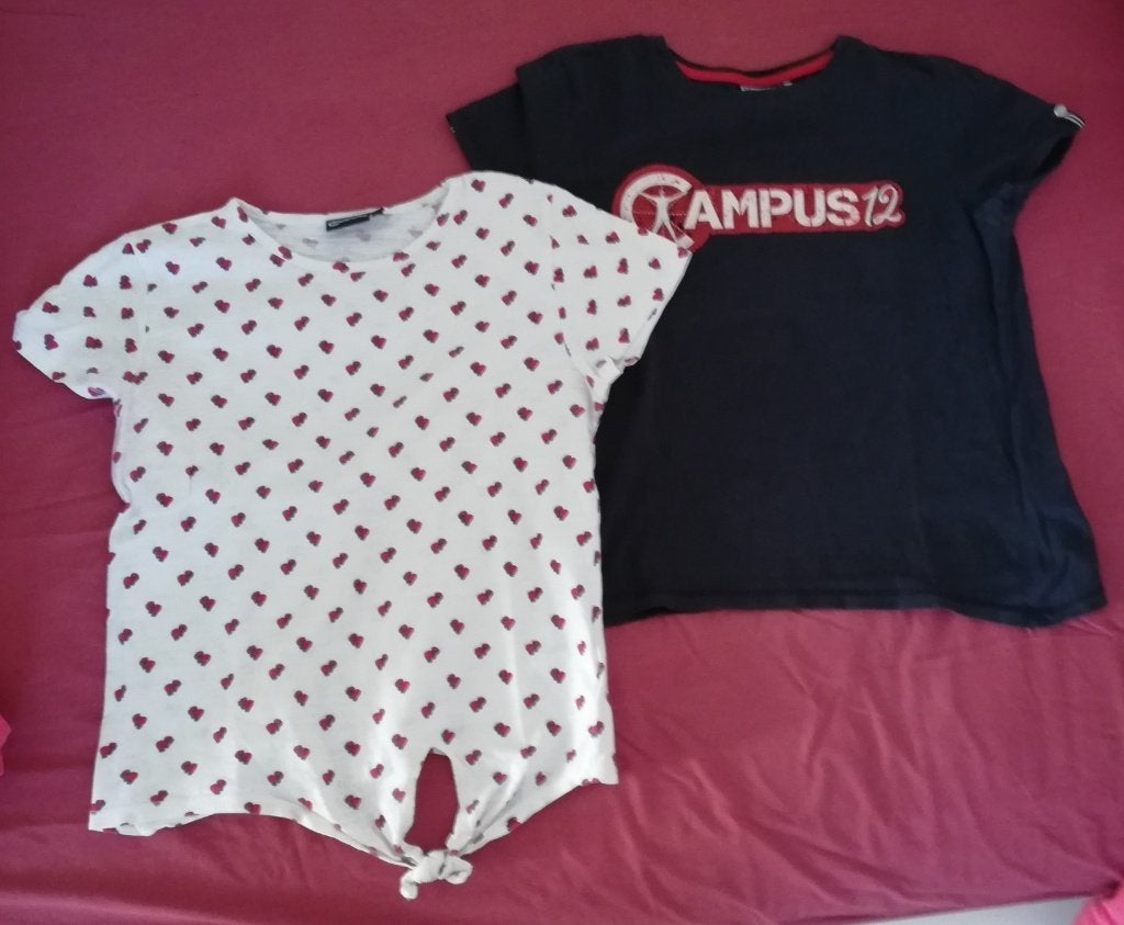 Stoere Set Campus 12: Winterkleedje + 2 T-shirts (maat 146), Kinderen en Baby's, Kinderkleding | Maat 146, Ophalen of Verzenden