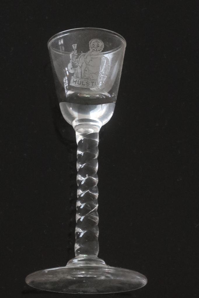 Hulstkamp - gezuurd, Collections, Verres & Petits Verres, Enlèvement, Comme neuf