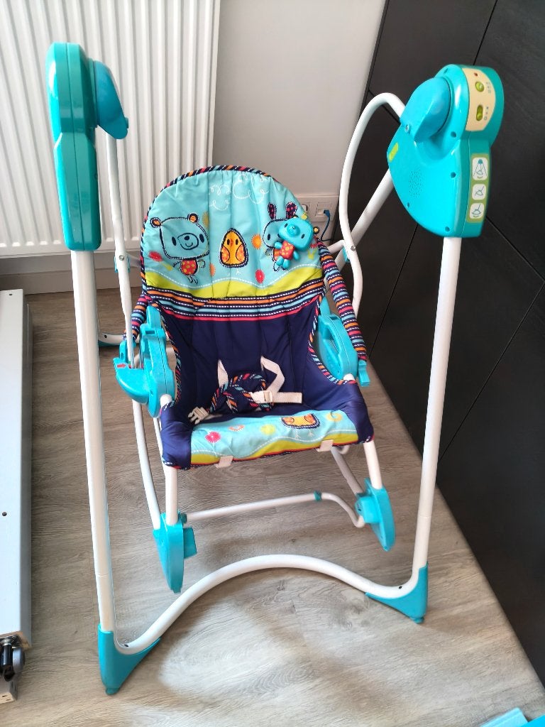 Schommelstoel, Kinderen en Baby's, Wipstoeltjes, Ophalen, Fisher-Price, Gebruikt, Schommelstoel