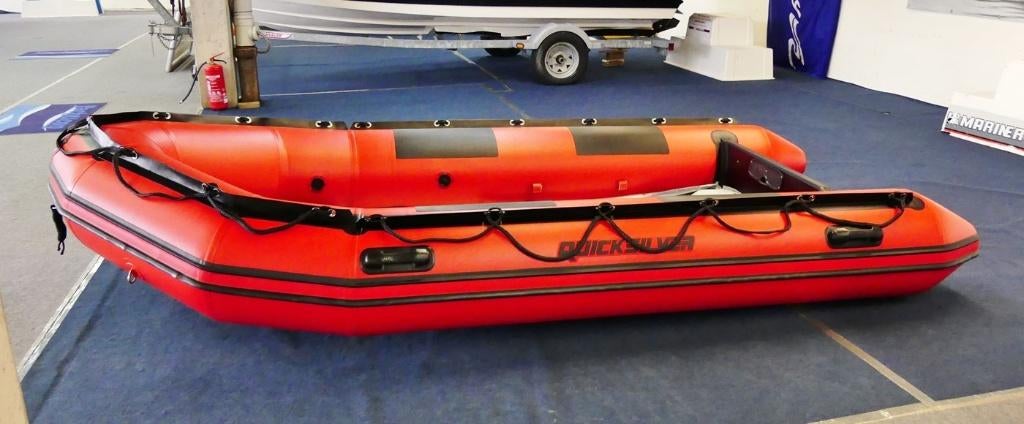 rubberboot, Ophalen, Aluminium, Quicksilver, Gebruikt
