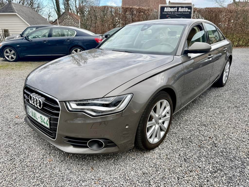 AUDI A6. 3.0 TDI. Diesel Quattro 150.KW. GPS. EURO 5., Automaat, Beige, Bedrijf, Dealer onderhouden