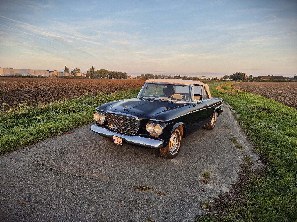 Studebaker Lark / Cabriolet / 1962, Auto's, Stof, 4200 cc, Cabriolet, Blauw