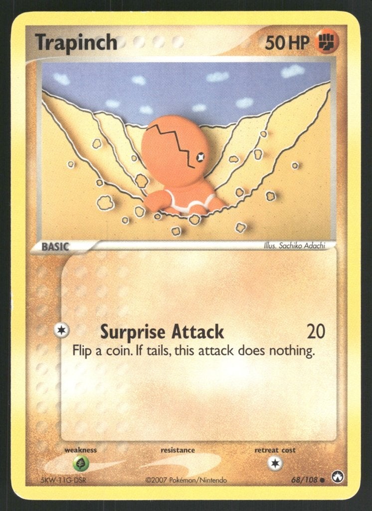 Trapinch 68/108 - Power Keepers (Good), Envoi, Utilisé