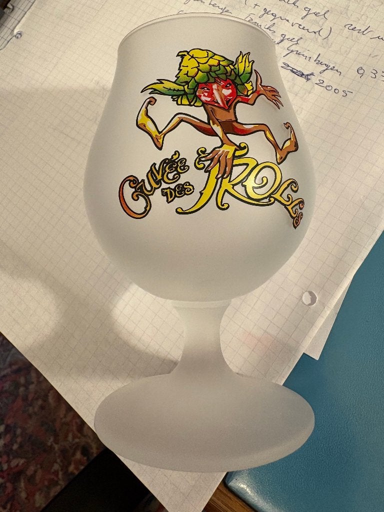 Cuvée des Trolls - 25cl, Ophalen of Verzenden, Zo goed als nieuw, Glas of Glazen, Overige merken