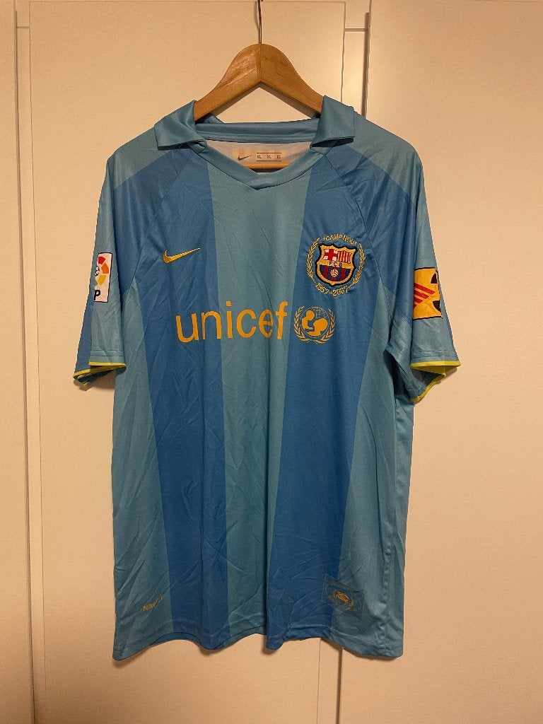Ronaldinho - Fc Barcelona, Vêtements | Hommes, Vêtements de sport, Enlèvement ou Envoi, Taille 56/58 (XL), Nike, Bleu
