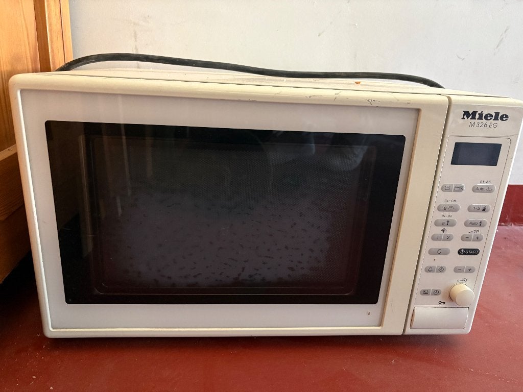 Microgolfoven Miele, Elektronische apparatuur, Ophalen, Gebruikt, Vrijstaand, Microgolfoven
