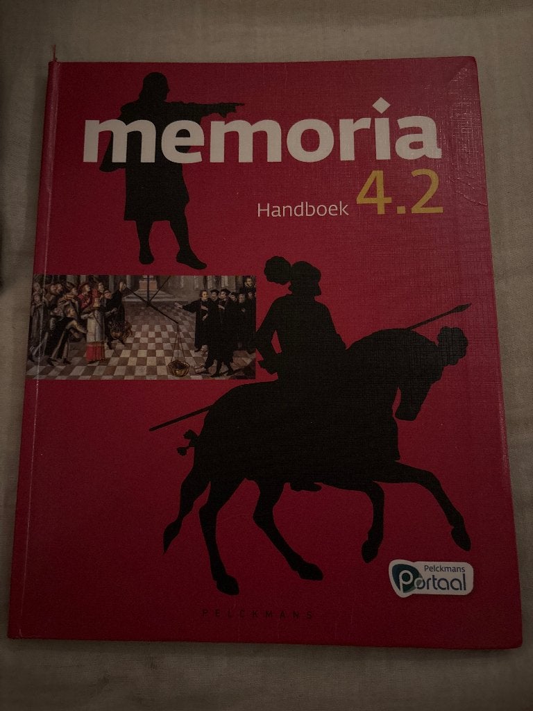 Memoria, Boeken, Ophalen, ASO, Geschiedenis, Zo goed als nieuw