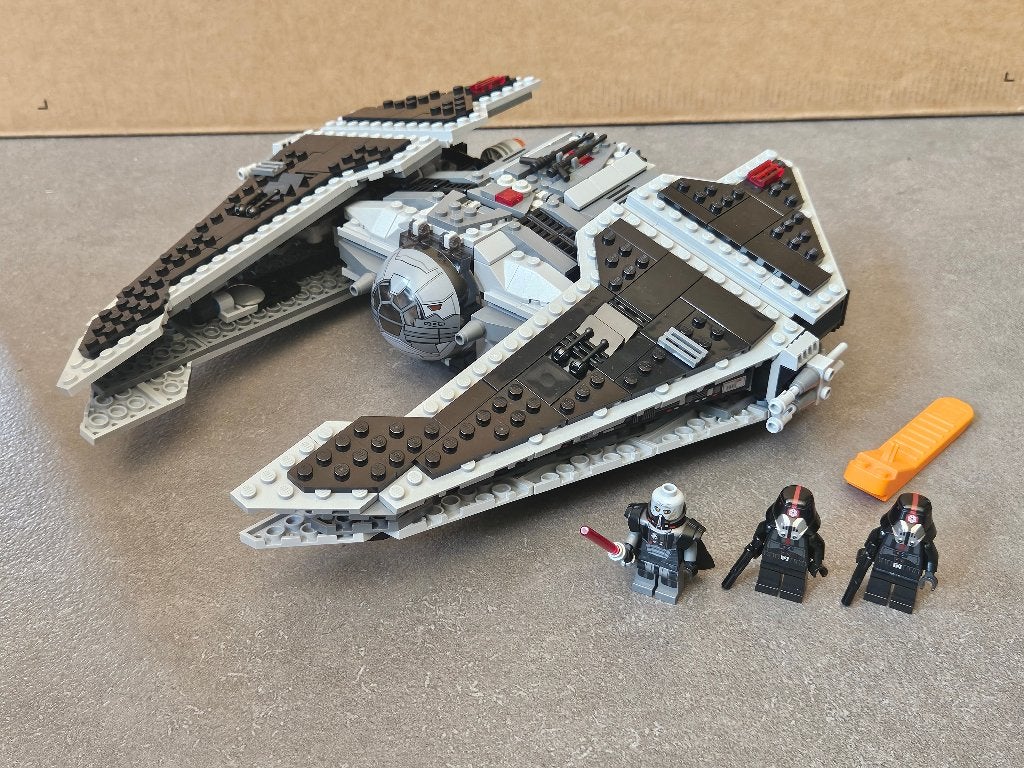Lego Star Wars 9500 Sith Fury-class Interceptor, Lego, Ensemble complet, Comme neuf, Star Wars