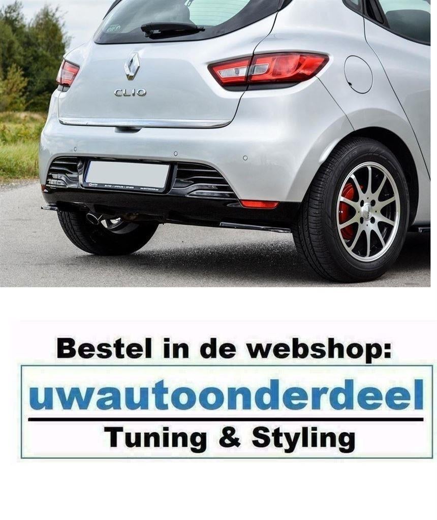Maxton Design Spoiler Lip Splitter Voor Renault Clio 4, Auto diversen, Tuning en Styling, Verzenden