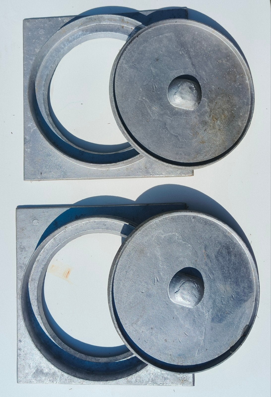 PUTDEKSEL aluminium 30x30cm, Doe-het-zelf en Bouw, Buizen en Afvoer, Ophalen of Verzenden, Aluminium