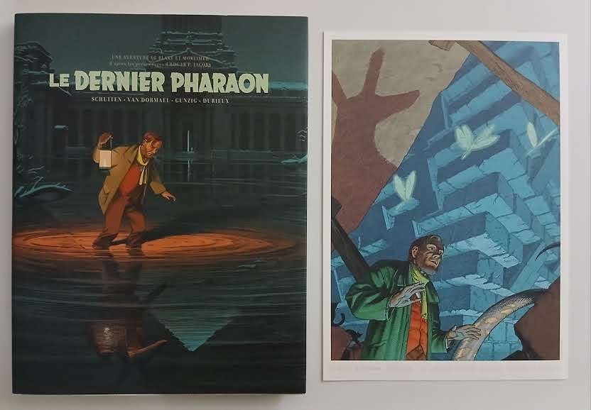 BD Blake et Mortimer Dernier Pharaon Édition biblio Schuiten, Livres, BD, Une BD, Enlèvement ou Envoi, Neuf, Schuiten et Gunzig