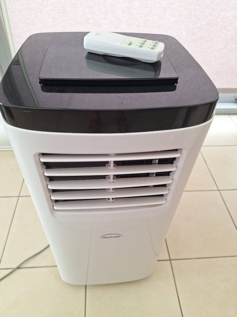 Mobiele airco DOMAIR, Ophalen, Gebruikt, Minder dan 60 m³, Koelen en Ontvochtigen