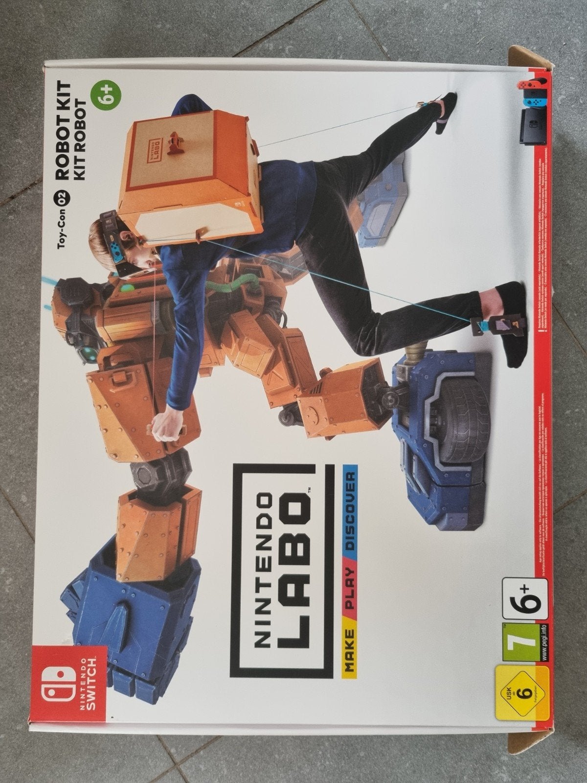 Labo Toy-Con 02: Robot Kit, Switch, Consoles de jeu & Jeux vidéo, Enlèvement, Utilisé, Plateforme