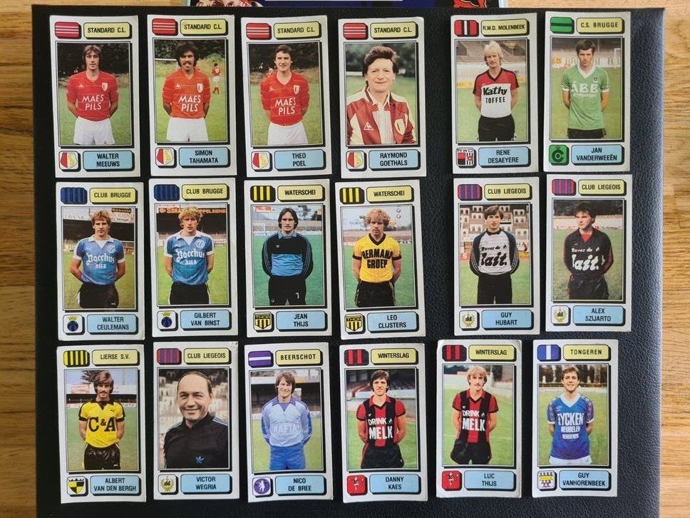 Oude panini stickers, Ophalen of Verzenden