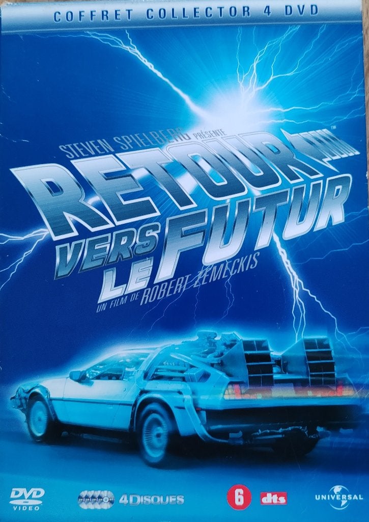 DVD trilogie retour vers le futur, Enlèvement ou Envoi, Utilisé