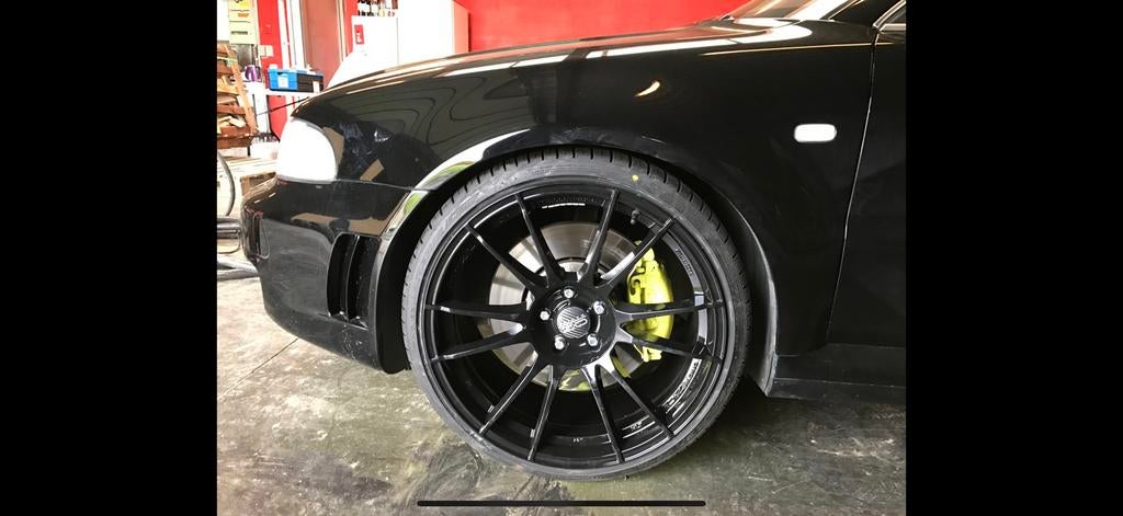 Rs4 OZ velgen 20”  + banden falken, Ophalen, Zo goed als nieuw