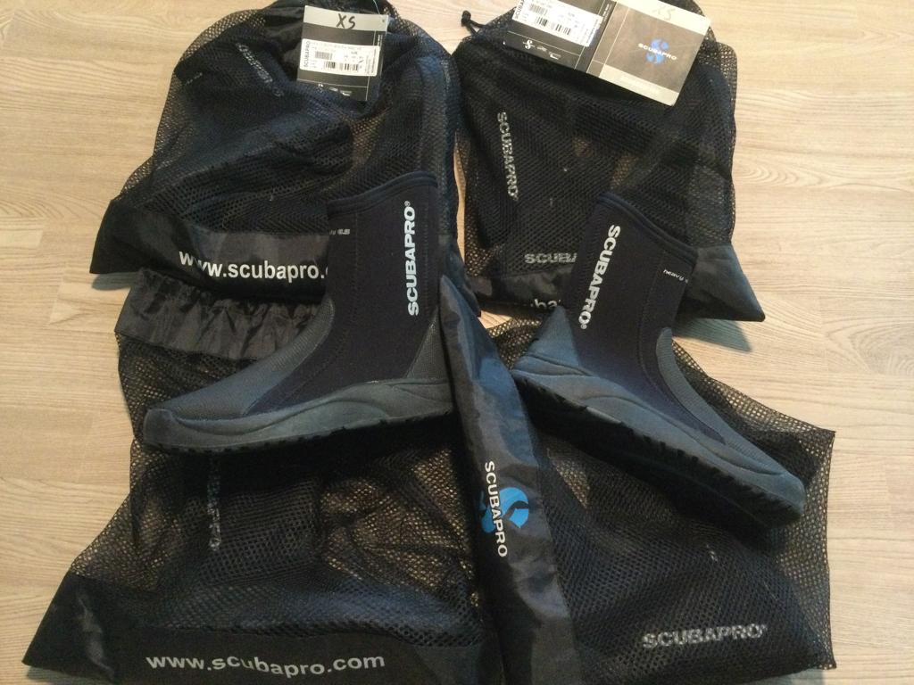 Nieuwe botjes XS/36 voor alle watersporten - Scubapro, Sports nautiques & Bateaux, Vêtements nautiques, Neuf, Chaussures bateau