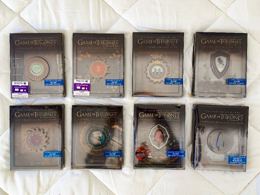 Game Of Thrones - Intégrale 8 Saisons, Cd's en Dvd's, Science Fiction en Fantasy, Ophalen of Verzenden, Blu-ray, Nieuw in verpakking