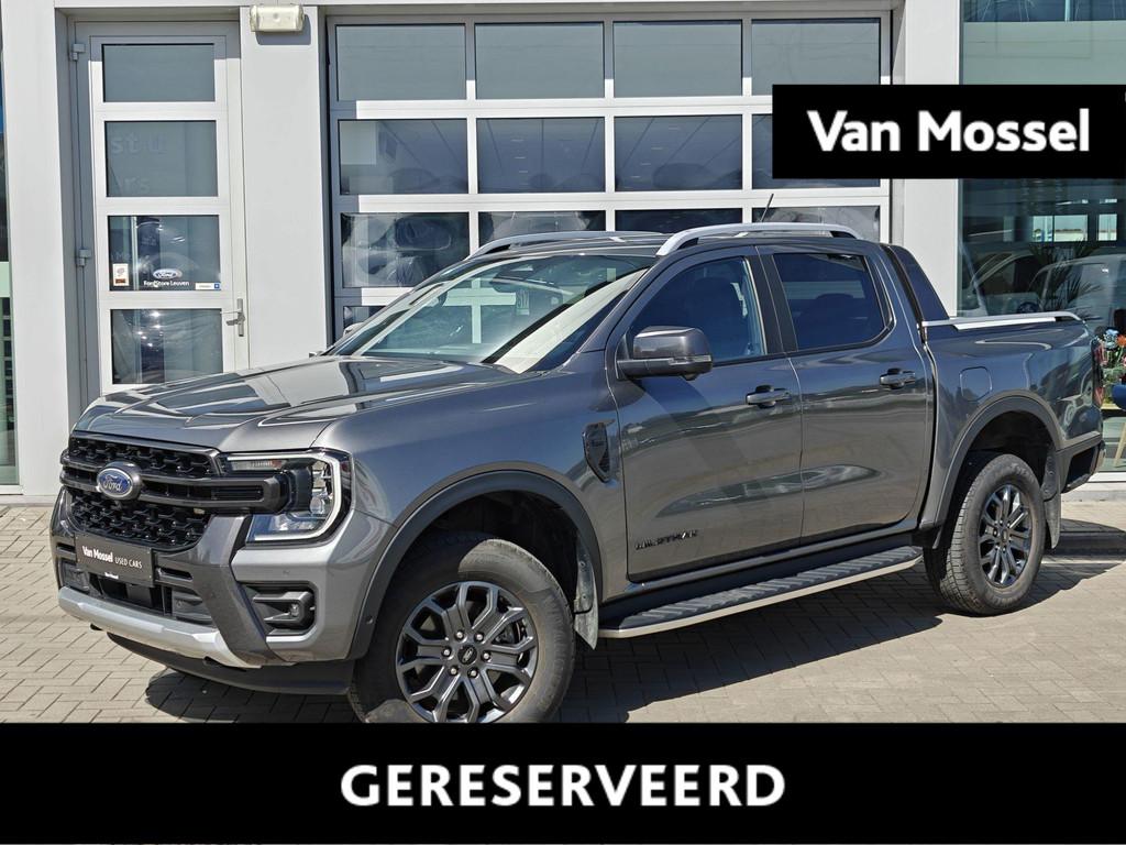 Ford Ranger 2.0 EcoBlue 151kW Aut. 4x4 Wildtrak, Autos, Argent ou Gris, 4 portes, Entreprise, Carnet d'entretien