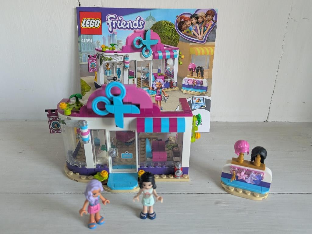 LEGO Friends Heartlake City Kapsalon - 41391 B, City, Lego, Ophalen of Verzenden, Zo goed als nieuw