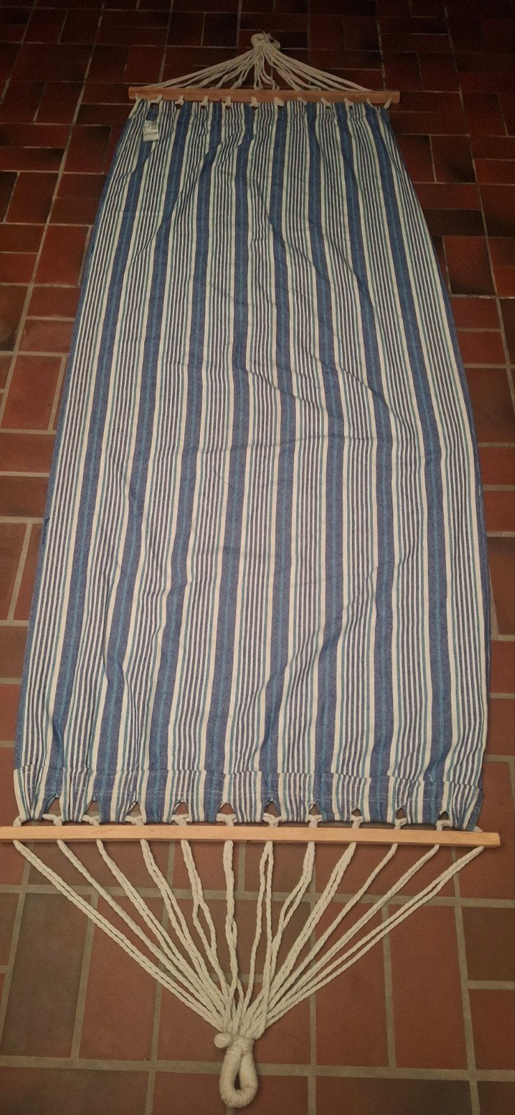 Hamac 220100 cm, Jardin & Terrasse, Hamacs, Pliable, Une personne, Comme neuf, Enlèvement