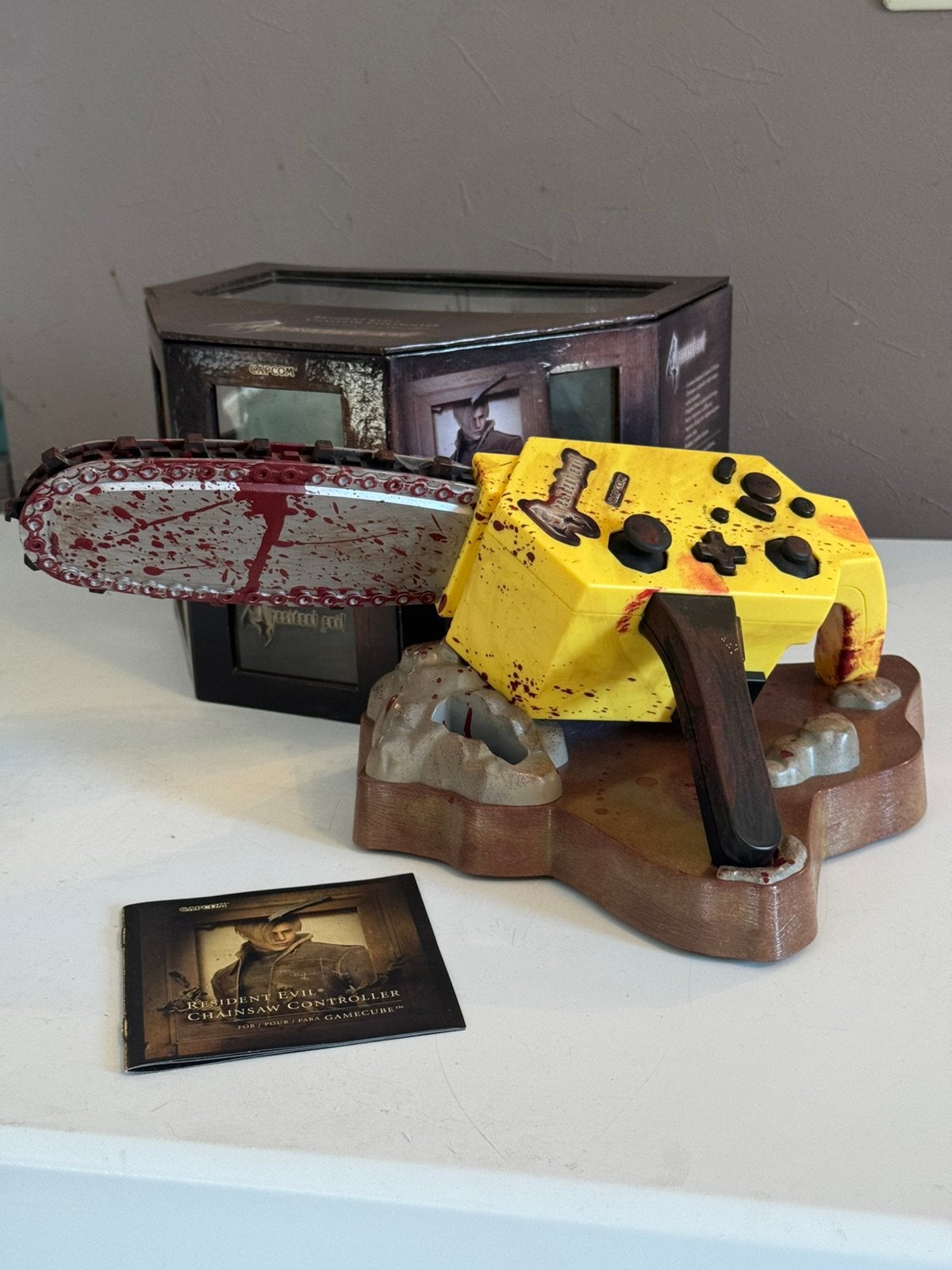 Compleet in doos - Resident Evil 4 GameCube controller, Games en Spelcomputers, Spelcomputers | Nintendo Consoles | Accessoires