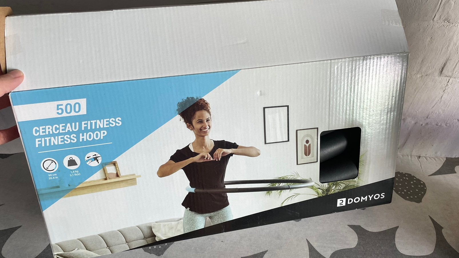 Hoepel, Ophalen, Zo goed als nieuw, Buik, Buikspierwiel