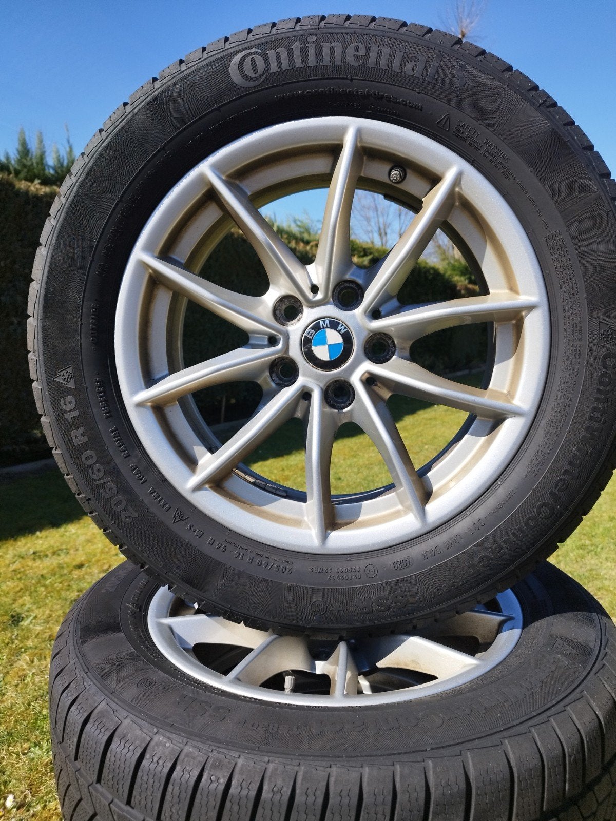 winterbanden Continental 205/60/R16 BMW 3/4.serie.G20/21/23, Auto-onderdelen, Ophalen, Gebruikt, 16 inch, Band(en)