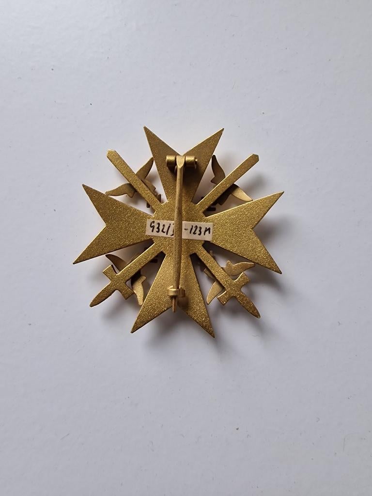 Spaans kruis in goud, Ophalen of Verzenden