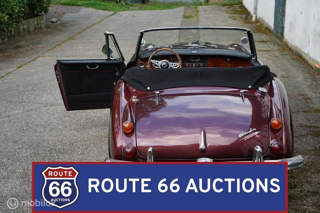 Austin-Healey 3000 MK3 | 1967 | Route 66 Auctions, Austin, Zwart, Bedrijf, Handgeschakeld