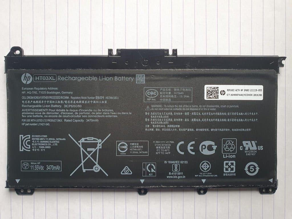 Alimentation d'origine HP HT03XL (PC portable HP 14/15/17), Informatique & Logiciels, Enlèvement, Utilisé, HP