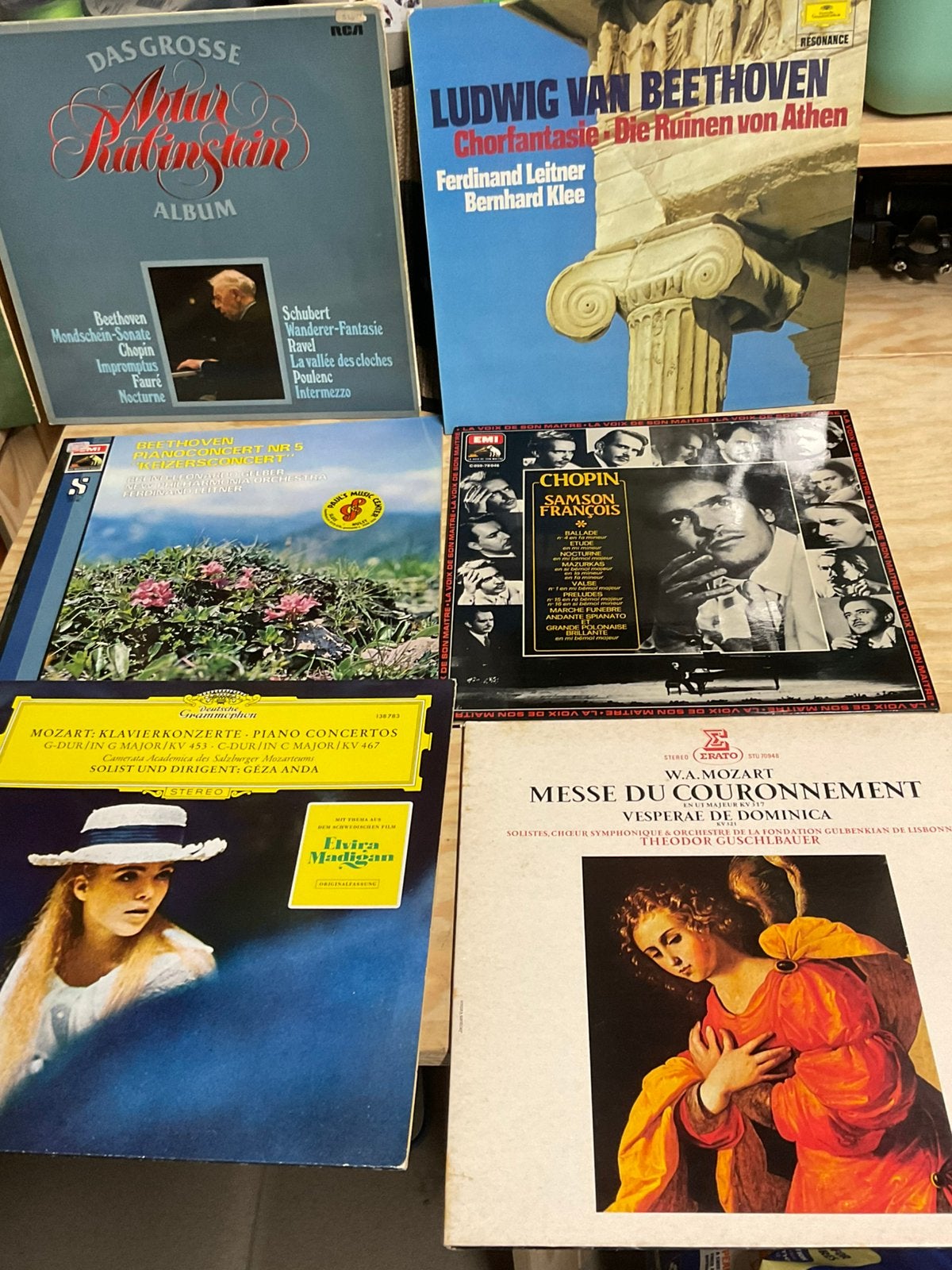 Vinyl platen , klassieke muziek, Enlèvement, Comme neuf