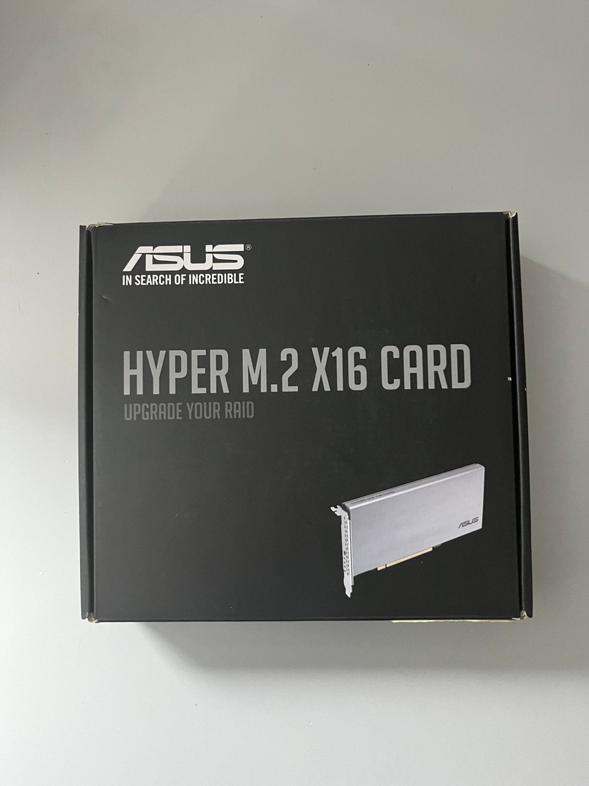 ASUS Hyper M.2 X16 Card – PCIe uitbreidingskaart, Ophalen of Verzenden, Zo goed als nieuw