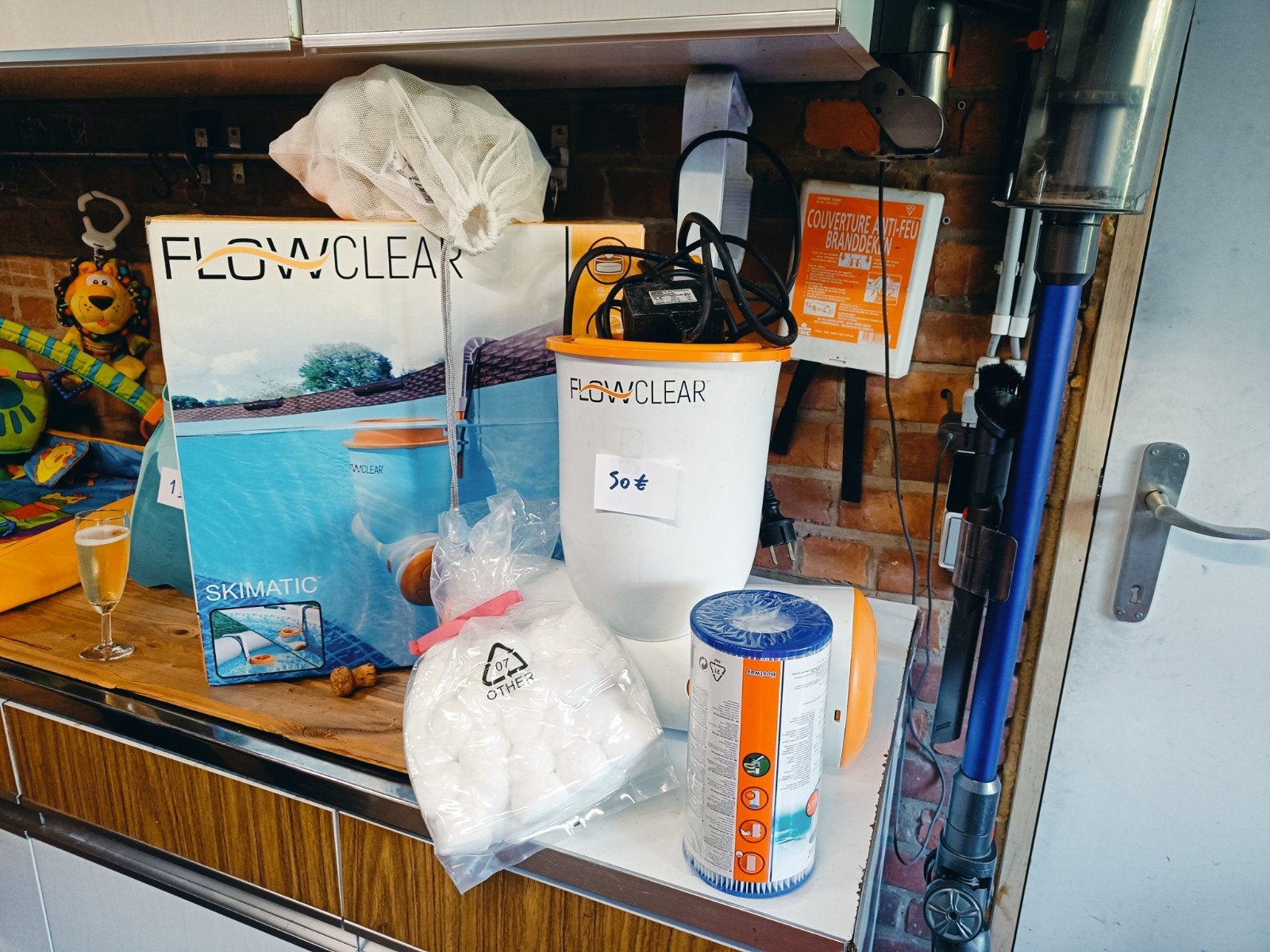 patroon filter skimmer bestway flowclear, Tuin en Terras, Ophalen, Filter