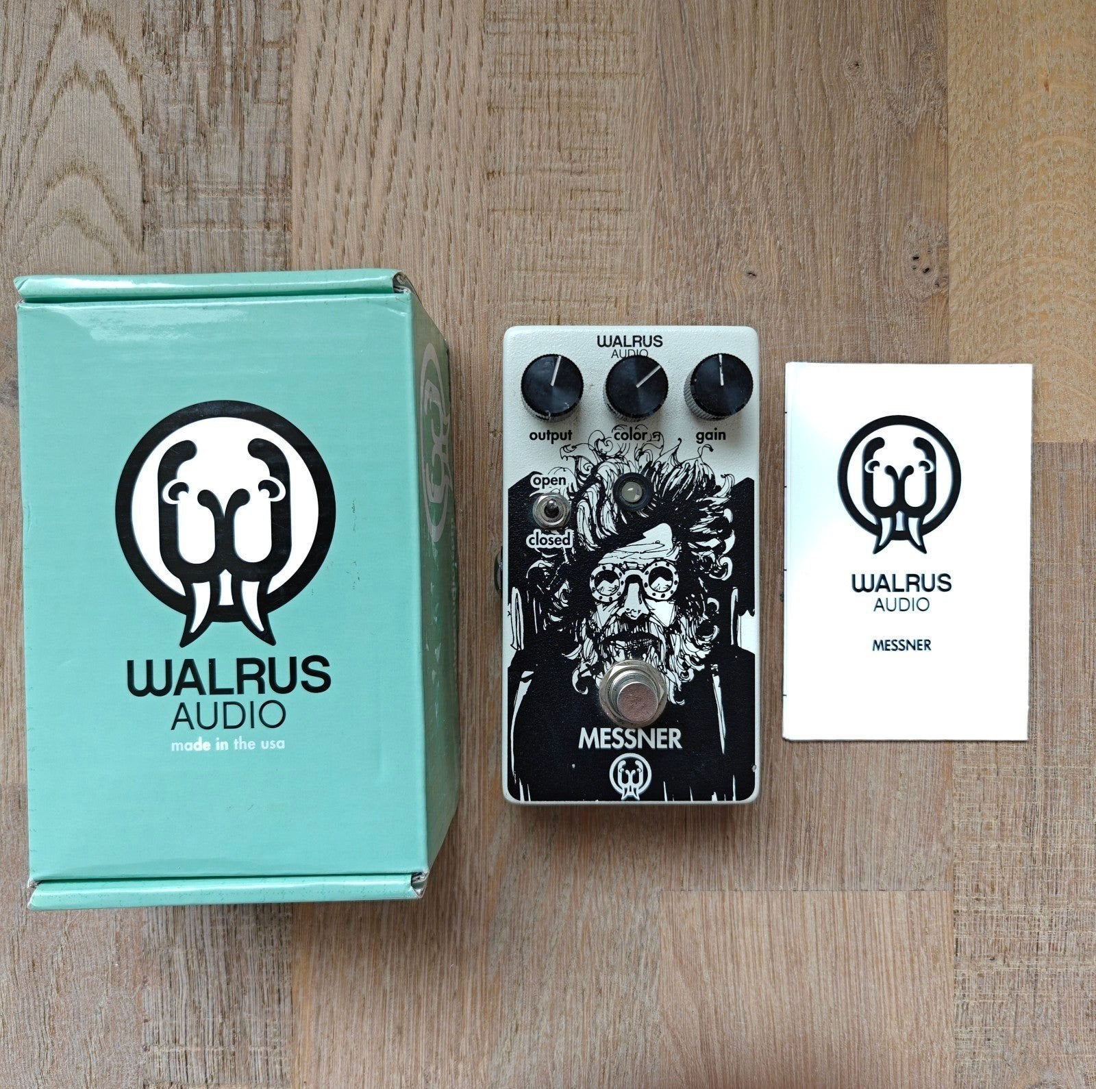 Walrus Audio Messner Overdrive, Musique & Instruments, Enlèvement ou Envoi, Utilisé, Distortion, Overdrive ou Fuzz