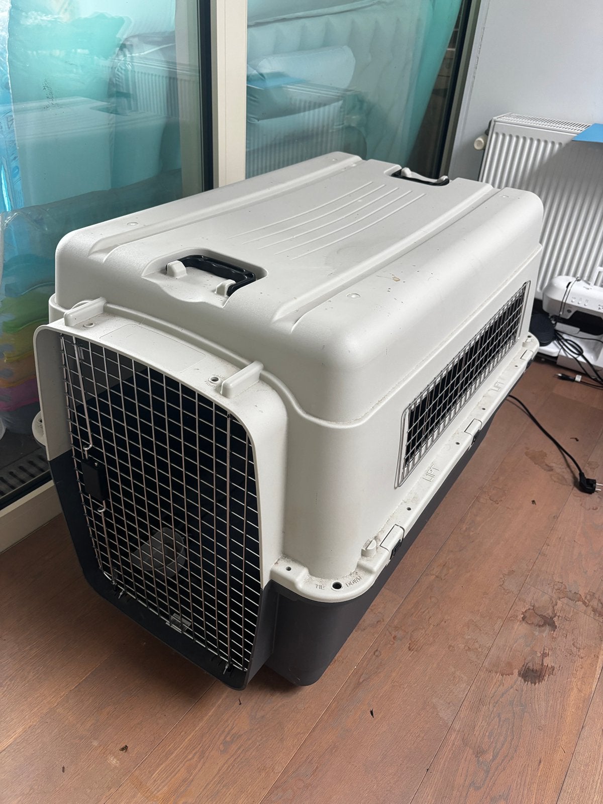 Flamingo Nomad grote transportbox voor hond – stevig, Ophalen, Zo goed als nieuw