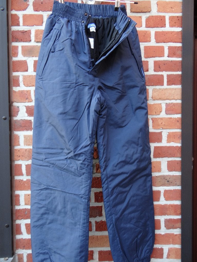 Skibroek met elastiek, kleur petroleum, taille: 12, Sport en Fitness, Skiën en Langlaufen, Overige merken, Ophalen of Verzenden