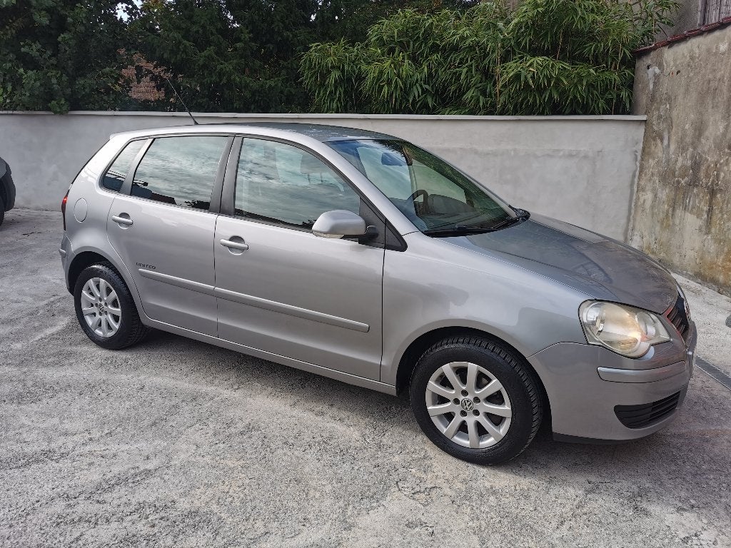 Volkswagen Polo 1.4i - Airco + Feuille rose + Garantie, Autos, Argent ou Gris, Achat, Entreprise, Boîte manuelle