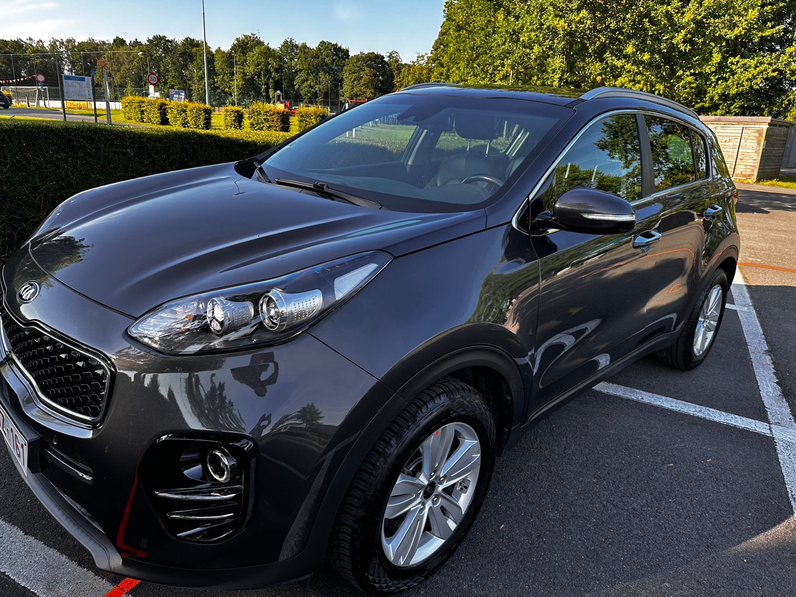 Prachtige Kia Sportage (2018) – 1.6 Benzine, Auto's, Electronic Stability Program (ESP), Leder, Handgeschakeld, 5 deurs