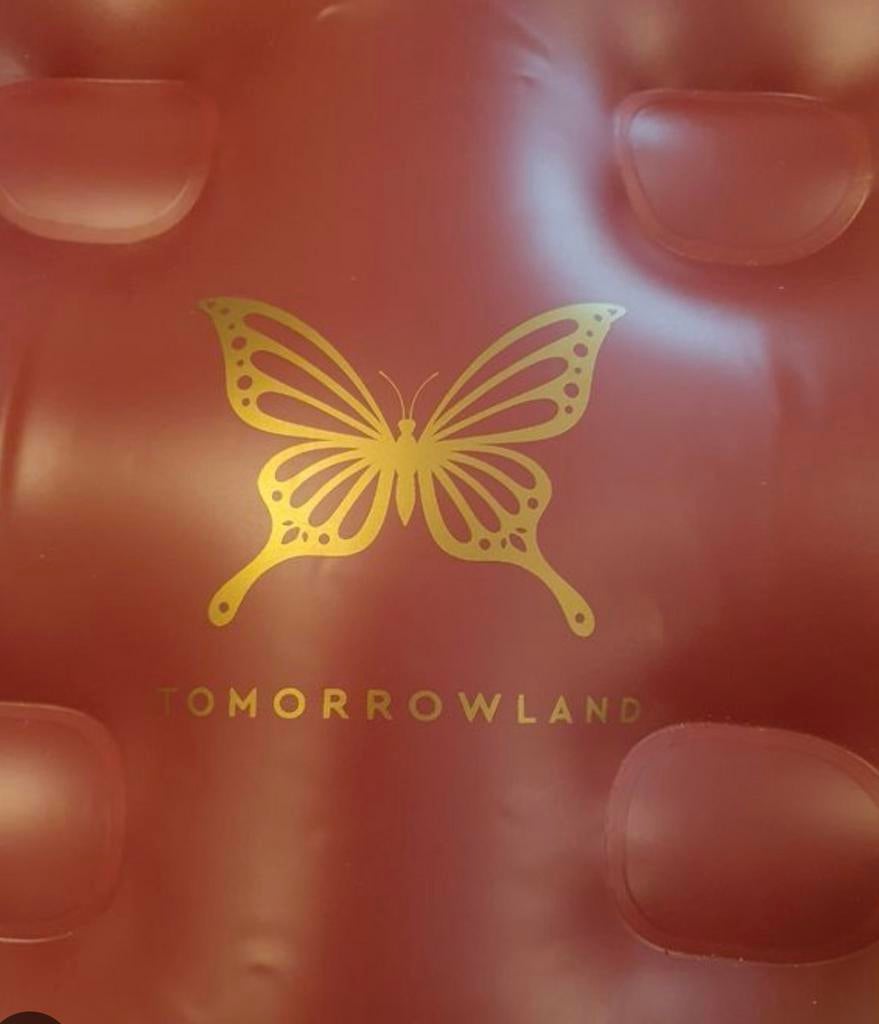 Tomorrowland Dubbele Luchtmatras NIEUW!! NOOIT GEBRUIKT, Caravanes & Camping, Matelas pneumatiques, Enlèvement, Neuf, 2 personnes