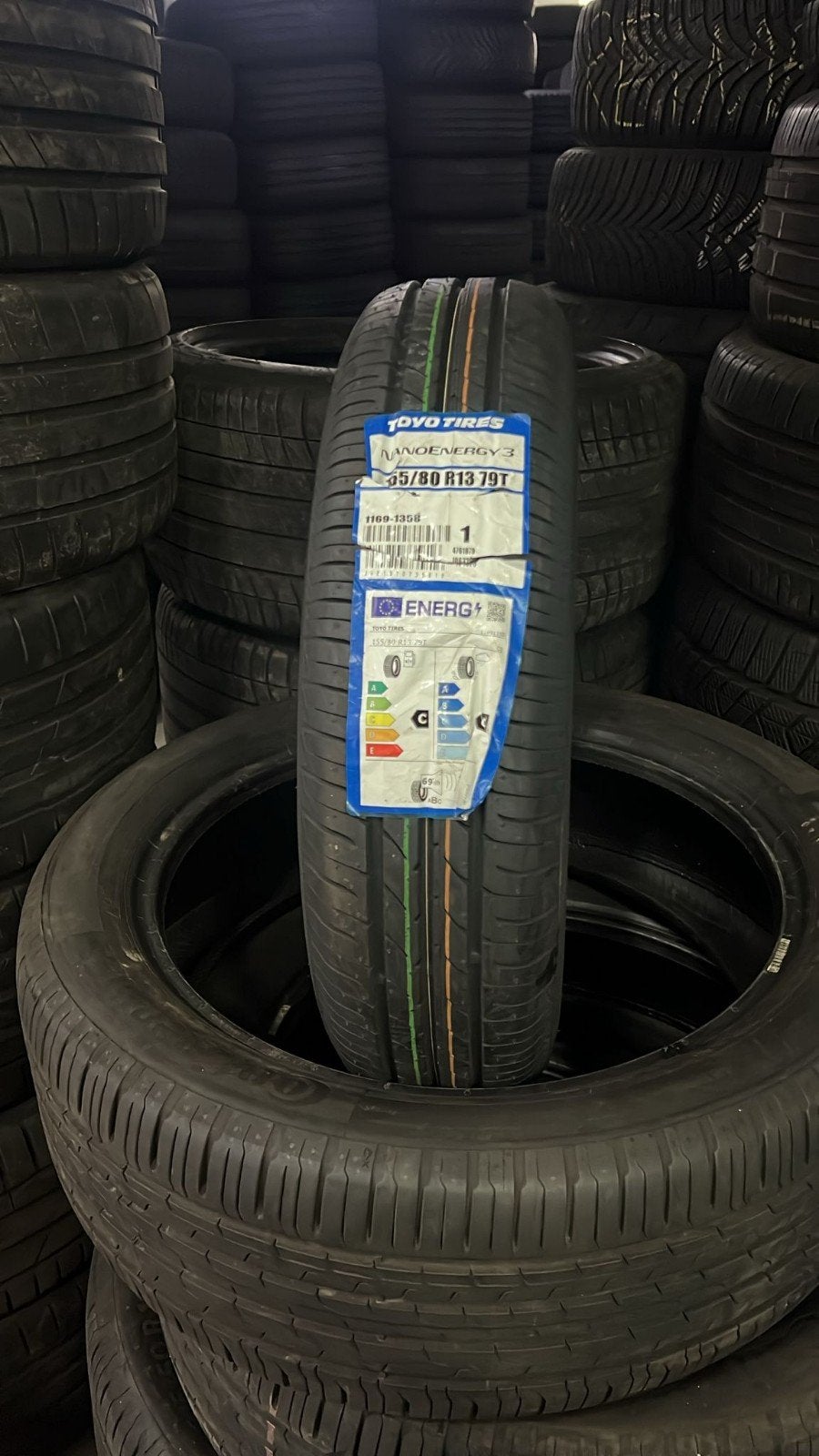 15580r13 155 80 r13 155/80/r13 Toyo nouveau avec avec montag