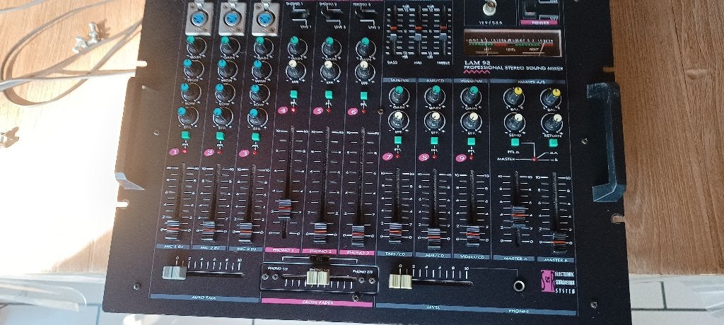 mengpaneel JB  LAM92, Muziek en Instrumenten, Mengpanelen, Ophalen of Verzenden, Gebruikt, 5 tot 10 kanalen, Microfooningang