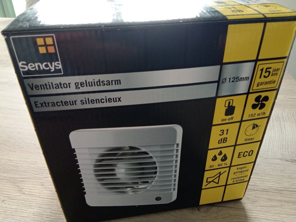 Badkamerventilator, Maison & Meubles, Enlèvement, Neuf