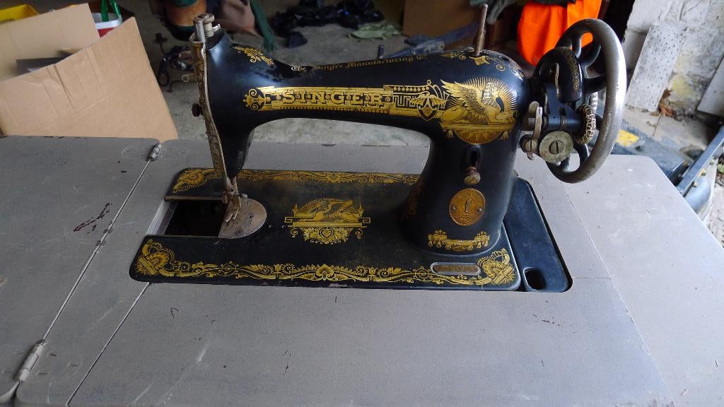 machine a coudre, Enlèvement