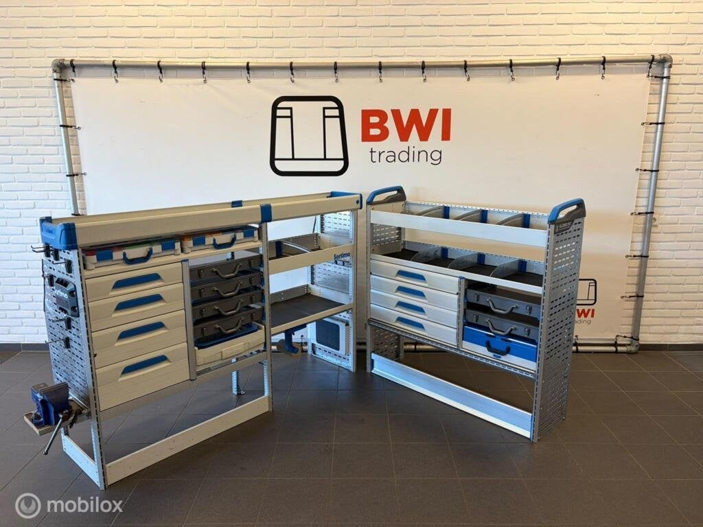 Sortimo set bedrijfswageninrichting L+R complete inrichting, Auto diversen, Ophalen of Verzenden