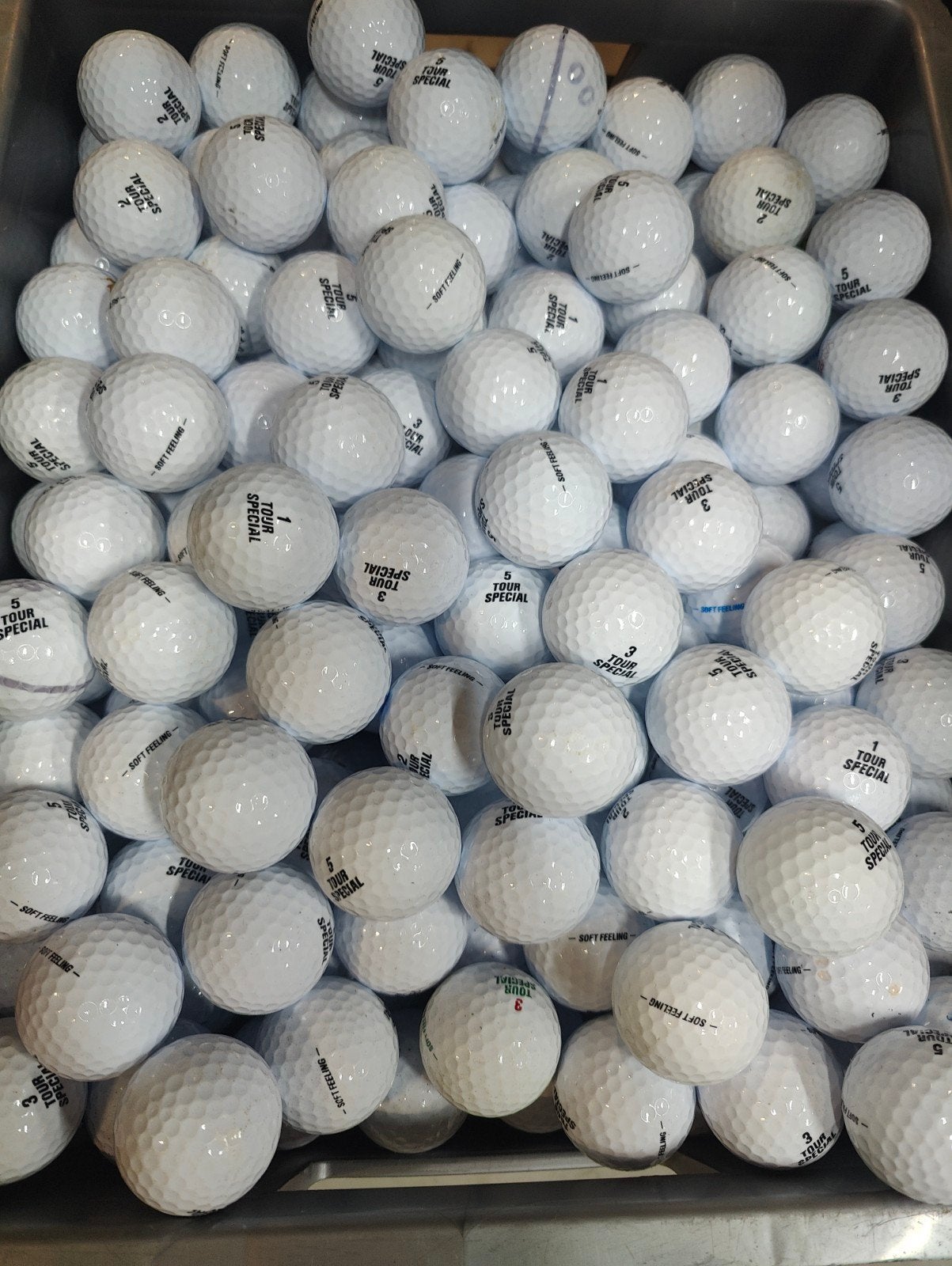 witte golfballen 100 stuks, Ophalen of Verzenden
