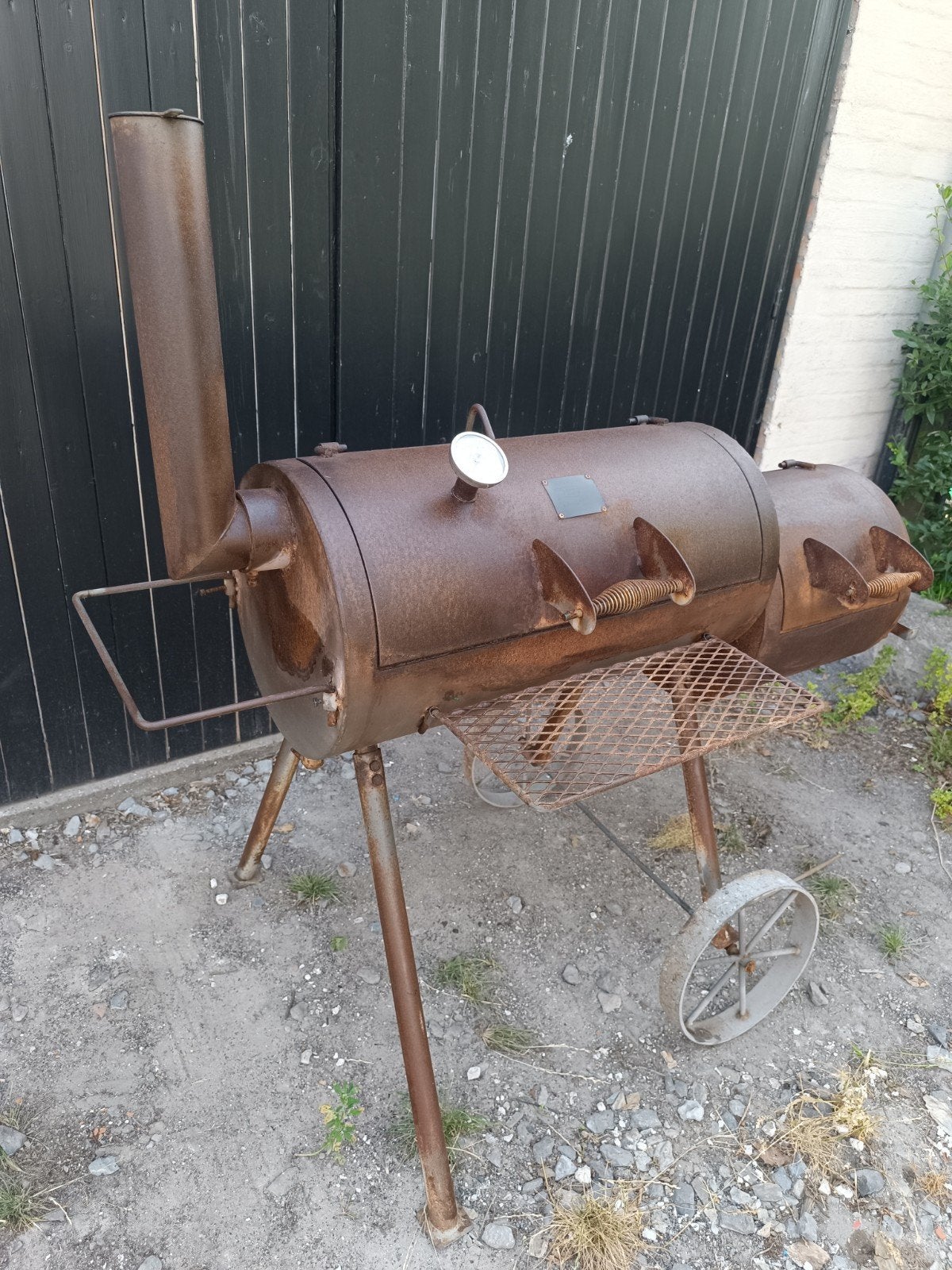 oklahoma barbeque, Jardin & Terrasse, Barbecues au charbon de bois, Enlèvement, Utilisé, Oklahoma
