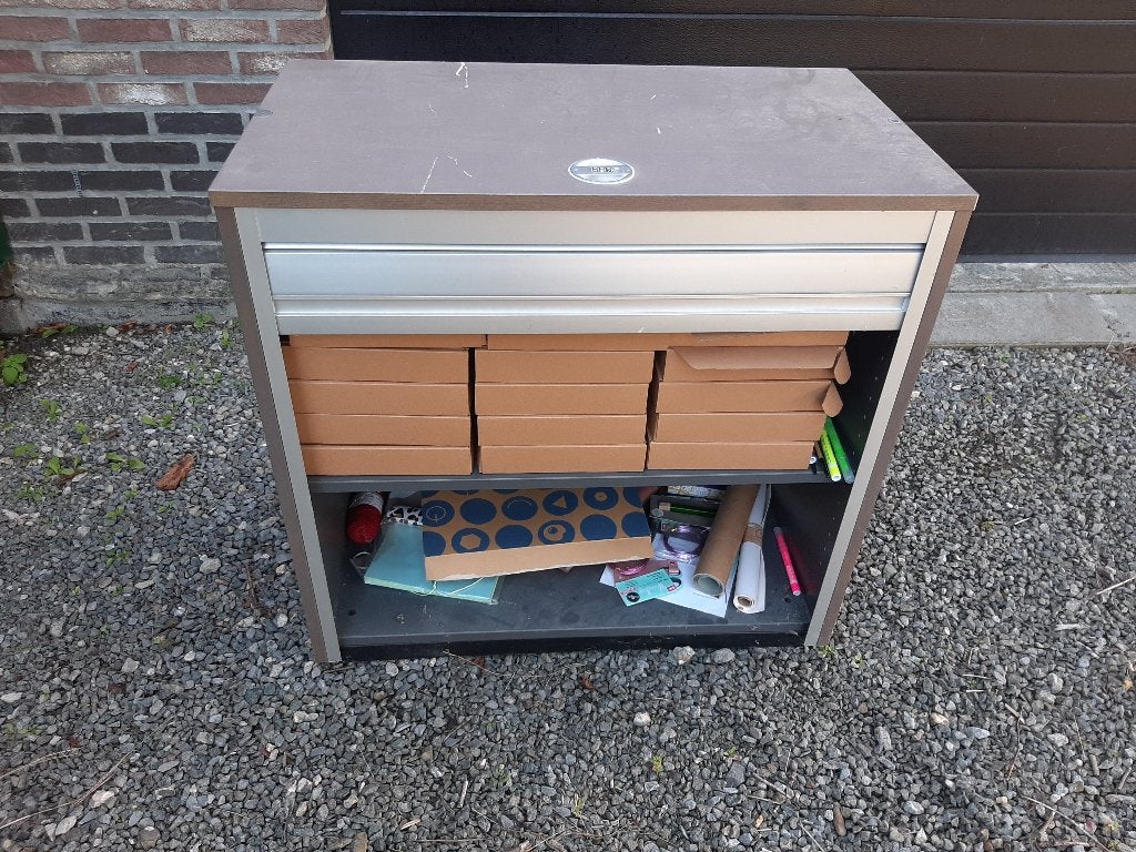 Rolluikkast, Ophalen, Gebruikt, 50 tot 100 cm, Minder dan 100 cm